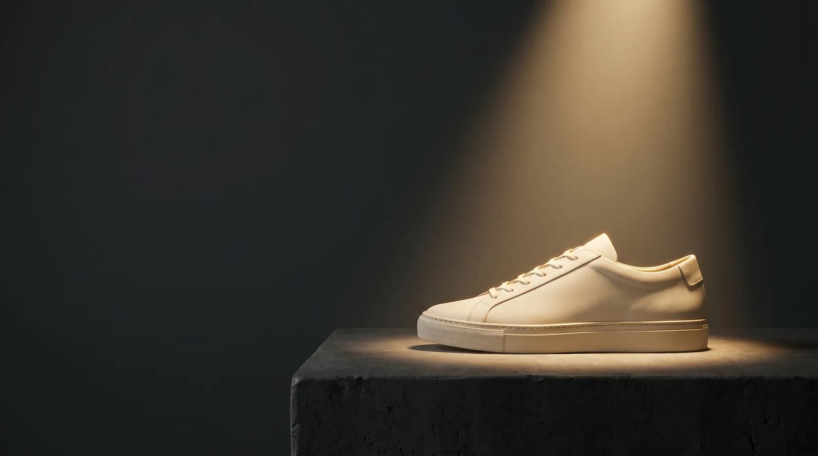 Sneaker — professionelt AI-produktfoto efter transformation